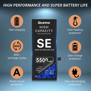Batteria ad alta capacità per iPhone SE