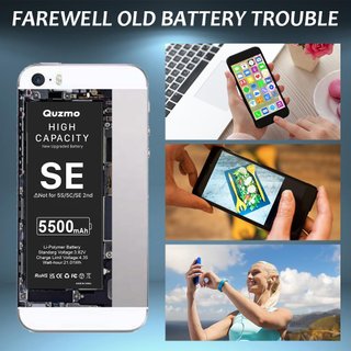 Batteria ad alta capacità per iPhone SE