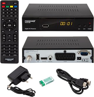 PremiumX sintonizador TDT digital Full HD