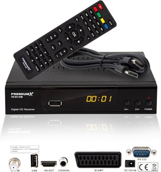 PremiumX sintonizador TDT digital Full HD
