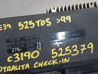MODULO ELECTRONICO BMW SERIE 5 BERLINA (E39) 256T