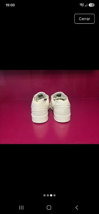 Zapatillas Calvin Klein TOP LACE UP blancas