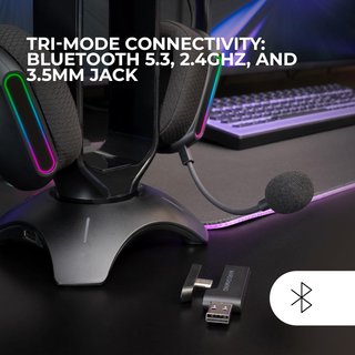 - Mars Gaming auriculares inalámbricos sonido 7.
