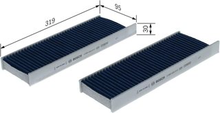 Bosch A8610 filtro habitáculo eficaz