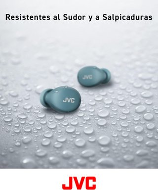 JVC auriculares inalámbricos pequeños ligeros