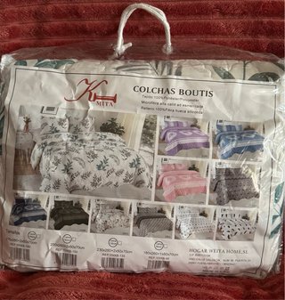 Colcha bouti para cama de 150cm. Nuevo a estrenar.