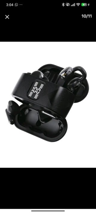 Set 2 Auriculares Bluetooth Negros.