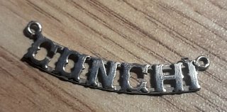 Colgante CONCHI plata para montar