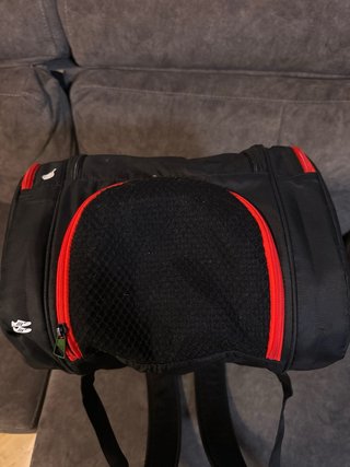 Borsa portaracchette Adidas Multigame Nero/Rosso