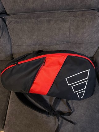 Borsa portaracchette Adidas Multigame Nero/Rosso