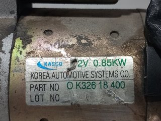 MOTOR ARRANQUE KIA RIO (BC) 0K32618400