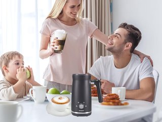 BEPER espumador leche automático 4 funciones