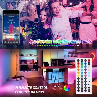 ALED LIGHT Tira LED 2x10m RGB Bluetooth
