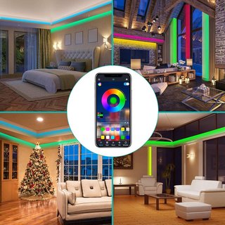 ALED LIGHT Tira LED 2x10m RGB Bluetooth
