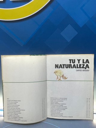 libro, Tu y la naturaleza