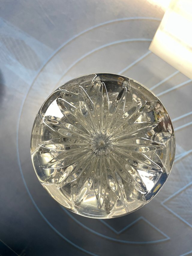 Jarron vidrio boca ancha, Bavarian Crystal
