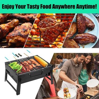 Uten parrilla portátil carbón camping