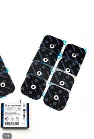 SET COMPEX RINFRESCA CON BATTERIA NUOVA E ELETTRODI ORIGINALI