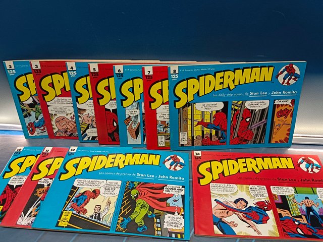 SPIDERMAN - TIRAS DE PRENSA- nº 1 al 20, comic apaisado, - DAILY-STRIPS COMICS
