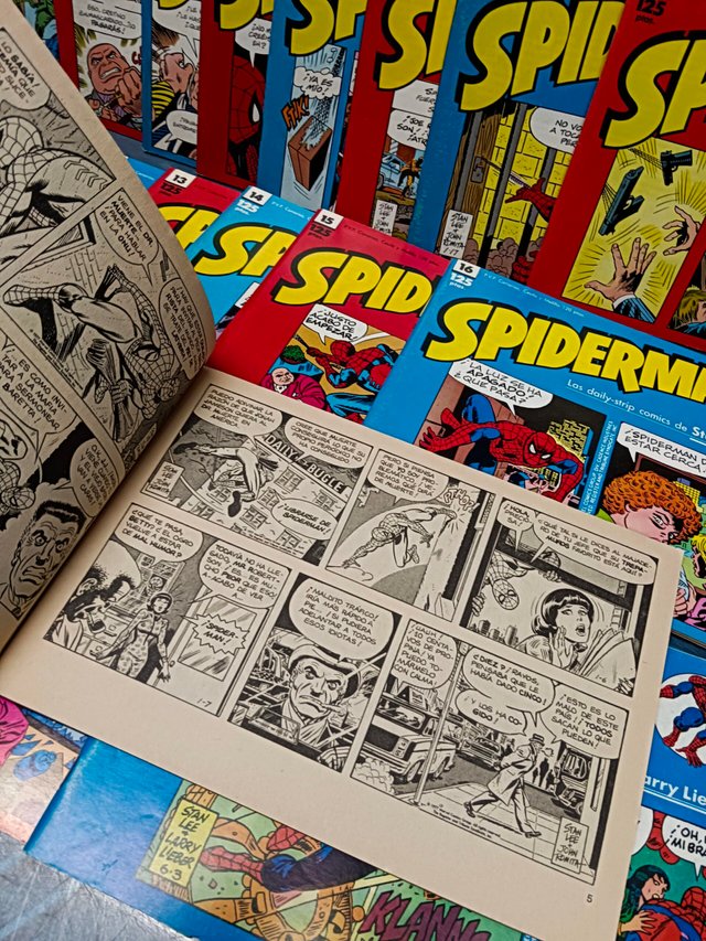 SPIDERMAN - TIRAS DE PRENSA- nº 1 al 20, comic apaisado, - DAILY-STRIPS COMICS