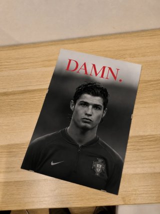 Póster Cristiano Ronaldo CR7