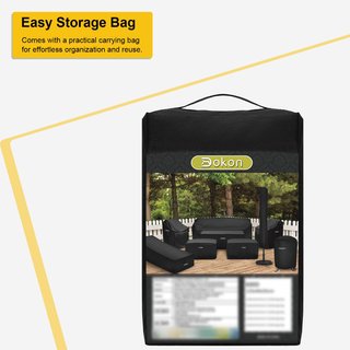 Dokon funda impermeable barbacoa exterior