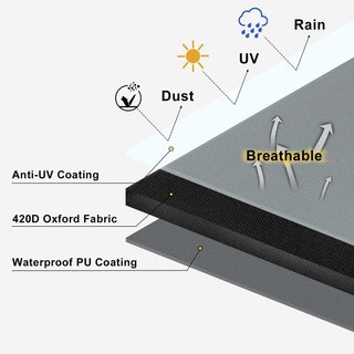 Dokon funda impermeable barbacoa exterior