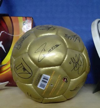 Pallone Mondiale 2010 Spagna Autografato