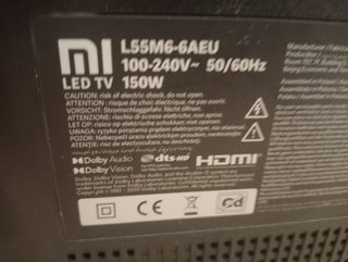 Smart TV Xiaomi 55 Negra