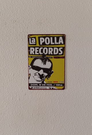 Póster Metal La Polla Records Gira 2020