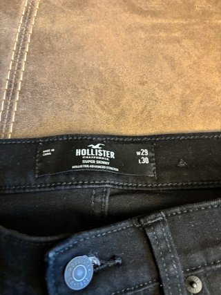 2 Vaqueros Skinny (Negro y Azul)