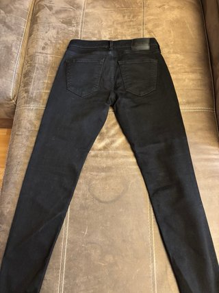 2 Vaqueros Skinny (Negro y Azul)