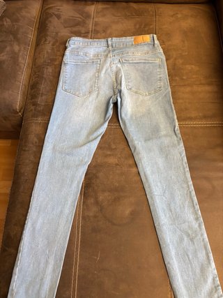 2 Vaqueros Skinny (Negro y Azul)