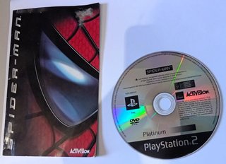 Ps2 Spiderman Platinum 🇮🇹 Disco e manuale