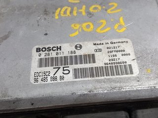 CENTRALITA MOTOR UCE PEUGEOT 206 9648588880 02810
