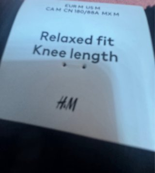 Shorts H&M neri taglia M