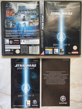 Star Wars Jedi Outcast PAL Esp Nintendo Gamecube