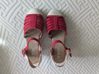 Sandalias cuña mujer talla 38