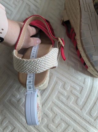 Sandalias cuña mujer talla 38