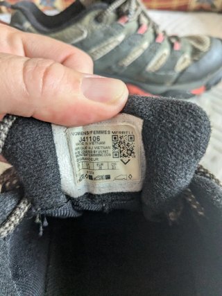 Zapatos Merrell Talla 36 Marrones y Rosas
