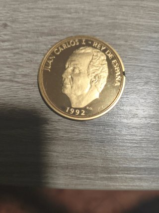 Moneda Exposición Universal Sevilla 1992