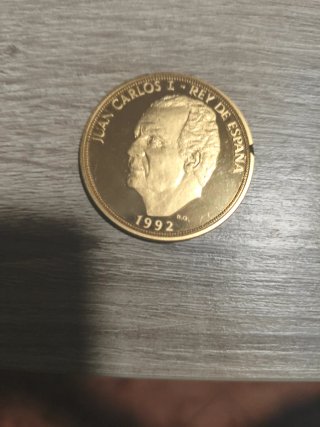 Moneda Exposición Universal Sevilla 1992