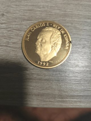 Moneda Exposición Universal Sevilla 1992