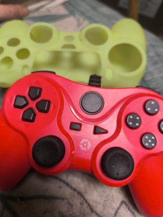 Mando PS3 Gioteck VX3 rojo