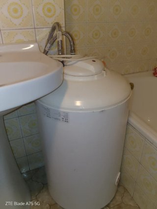 Termo eléctrico blanco 75L