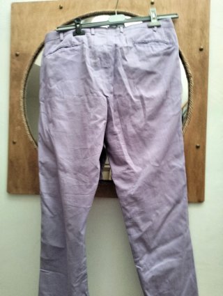 Pantaloni uomo lilla