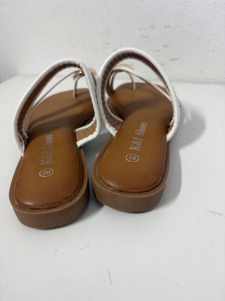 Sandalo donna K&I Shoe bianco tg 36 nuovo