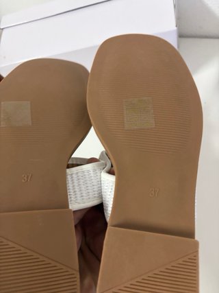 Sandalo donna K&I Shoes bianco tg 37 nuovo
