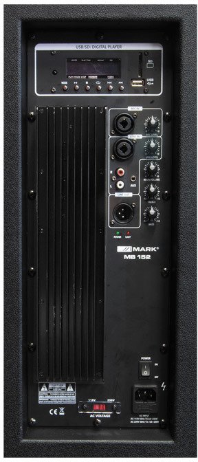 Altavoz Mark MB 152 Doble 15 Ligero