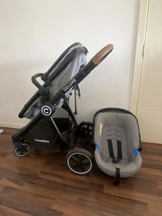 Cochecito y Silla Coche Bebé Carestino